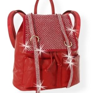 Full Size Sparkle Rhinestone Backpack
